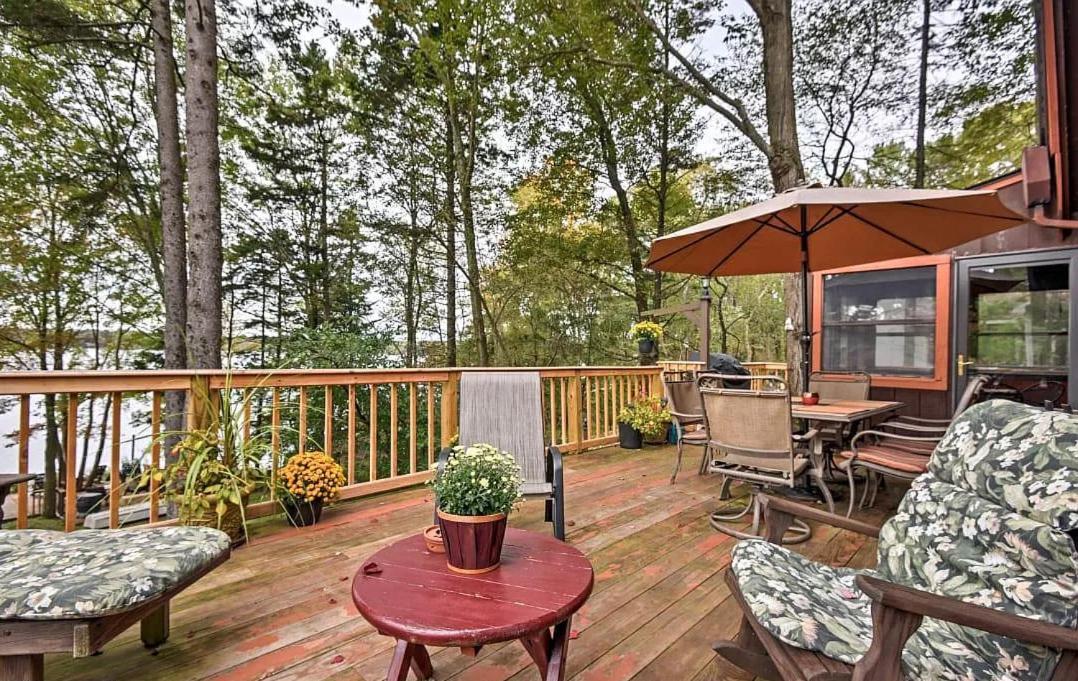 Lakefront Cabin Pvt Beach And Dock - Sunset Marina Arrowhead Lake Exterior photo